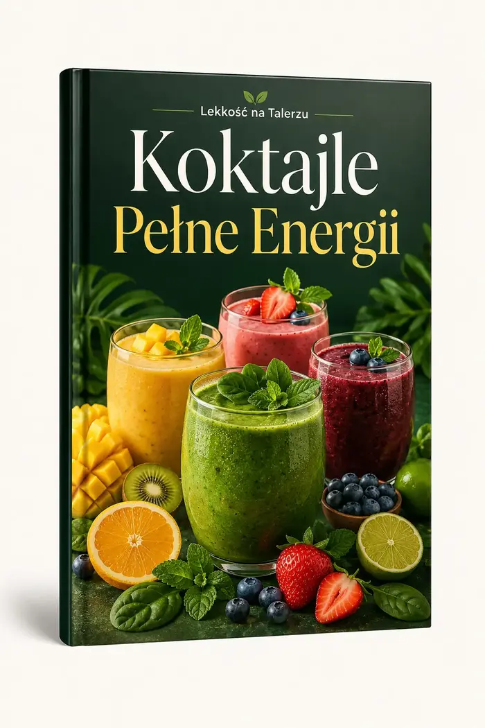 Okładka e-booka Koktajle Pełne Energii